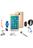 Dream 10 In 1 Bundle Offer, Kagoo S8 mini Smartphone, Portable USB LED Lamp, Zipper Stereo Wired Earphones, Ring Holder, Mobile holder, Macra watch, Yazol watch, Selfie stick, Mp3 player, Led band watch